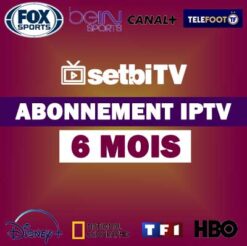 Abonnement iptv 6 mois